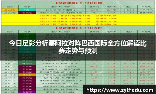 今日足彩分析塞阿拉对阵巴西国际全方位解读比赛走势与预测